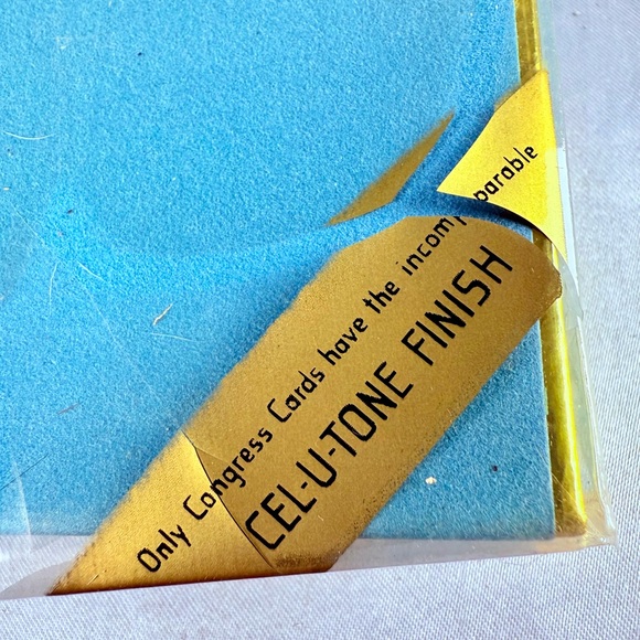 RARE VTG Playing Cards 2 Decks Congress Cel-U-Tone Original Case Ladies Fashion - Picture 9 of 11